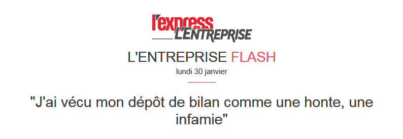 Confidences au journal L’Express