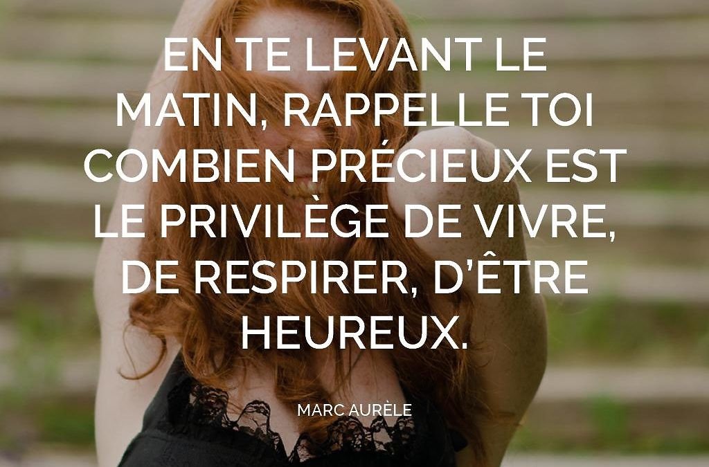 S’arrêter et respirer