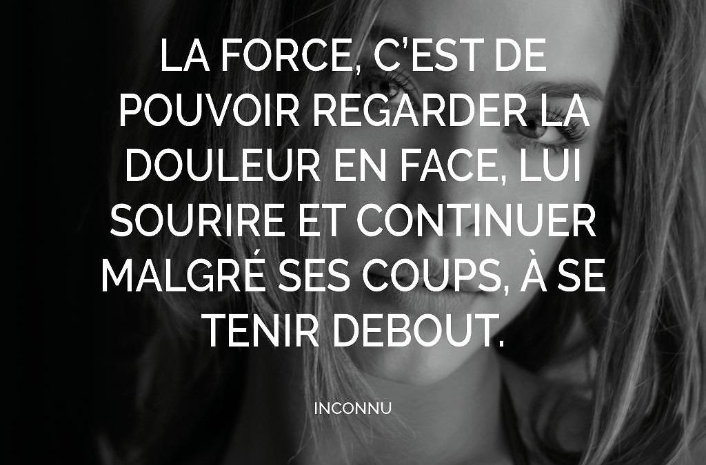 Regarder la douleur en face