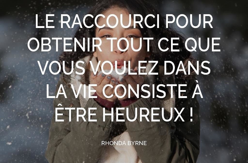 Être heureux dès maintenant