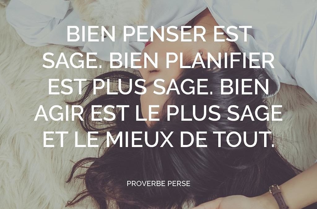 Agir en planifiant une action concrète