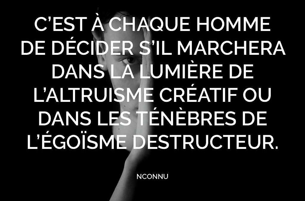 Argent et altruisme