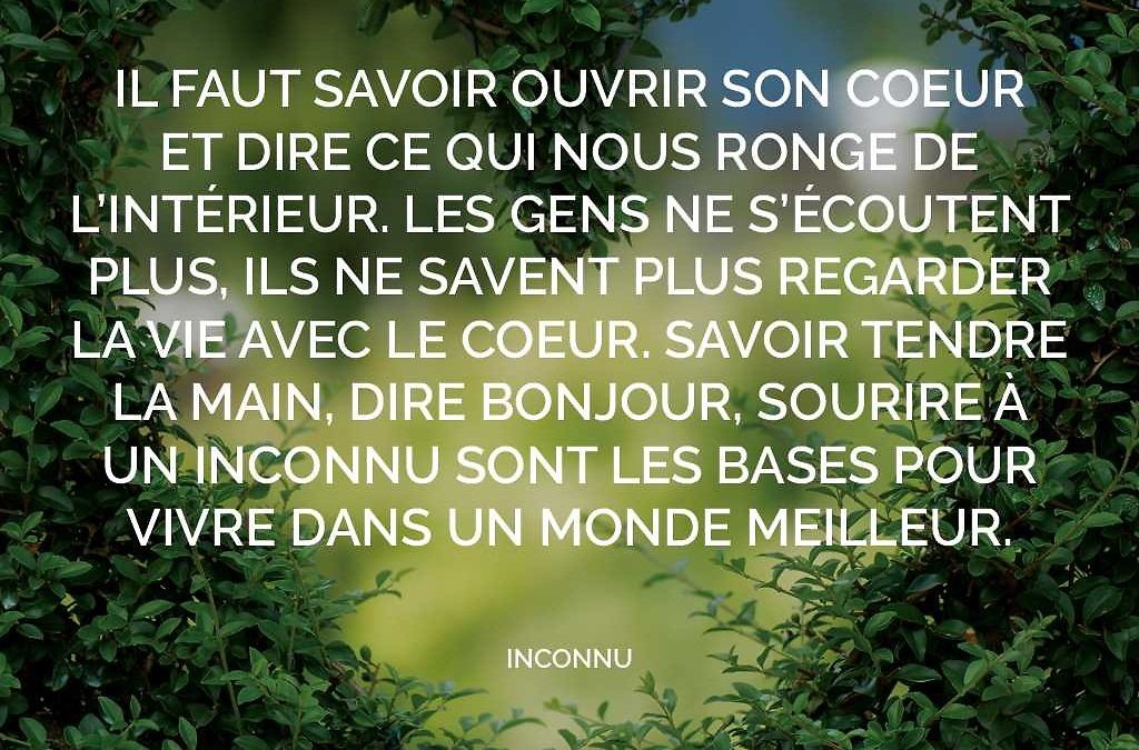 Exprimer ses émotions et son ressenti