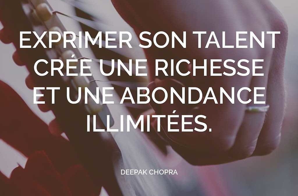 Apporter sa contribution au monde