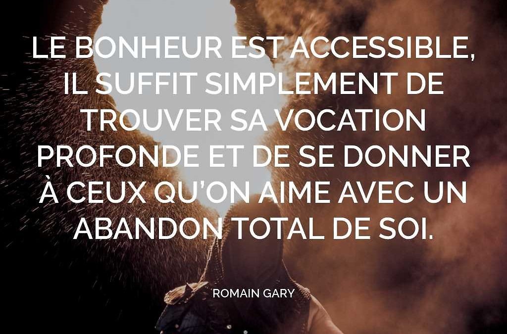 Quelle est notre vocation ?
