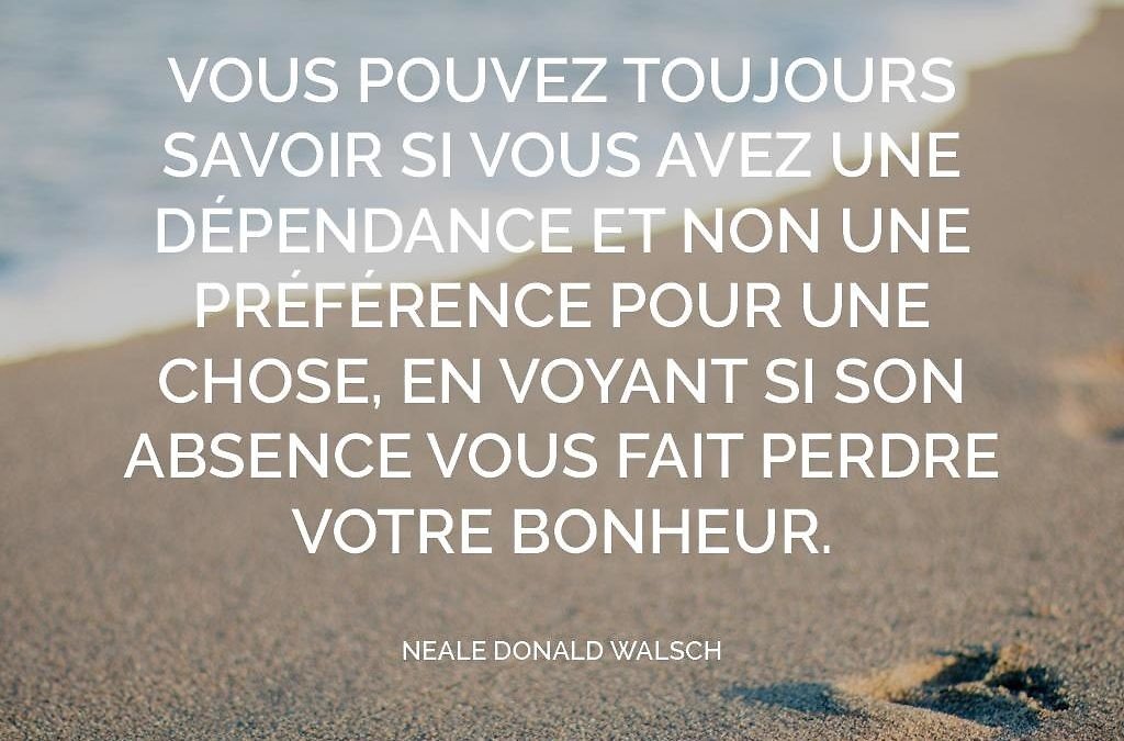 Changer ses dépendances en préférences