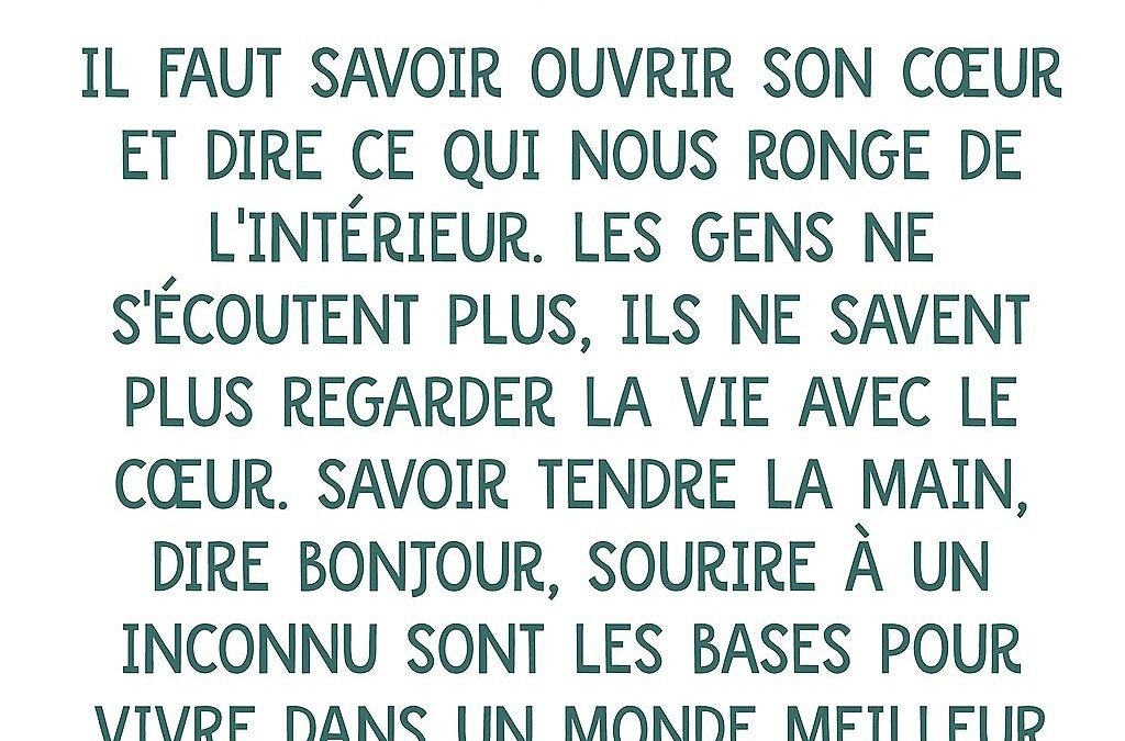 Exprimer ses émotions et son ressenti