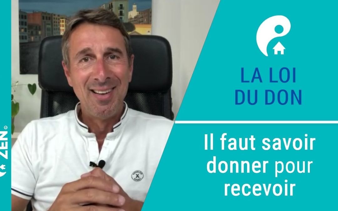 Donnez pour recevoir !