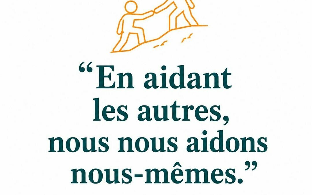 Ce qui me redonne de l’élan