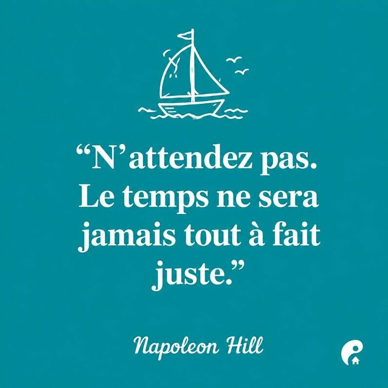 Le bon moment n’existe presque jamais